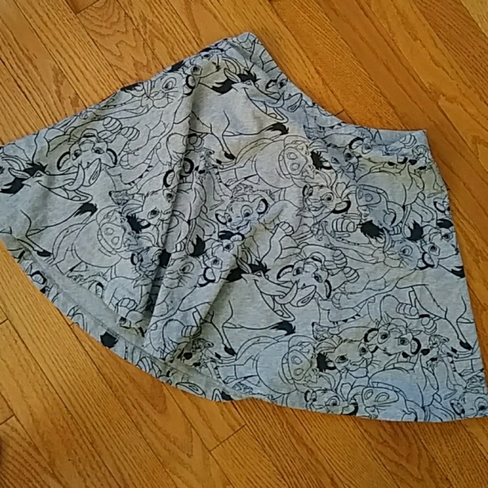 Disney's Lion King patterned cotton skirt